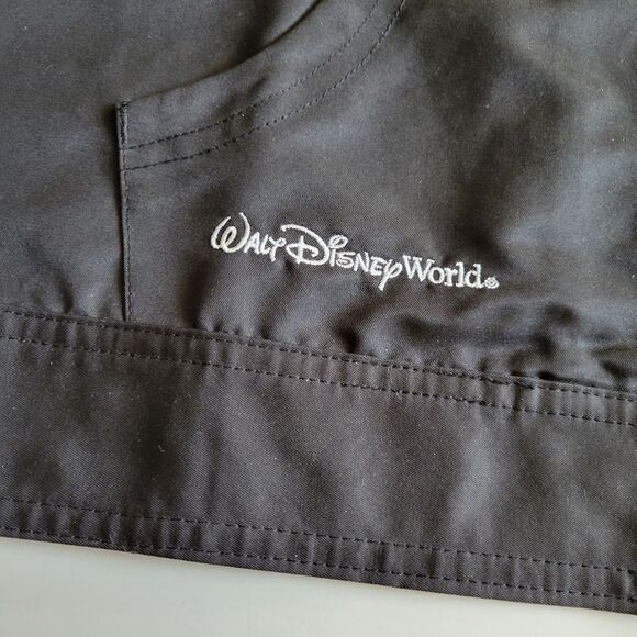 WALT DISNEY WORLD MICKEY MOUSE BLACK WHITE LIGHTWEIGHT SOUVENIR JACKET L LARGE - Picture 7 of 12
